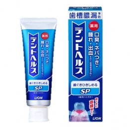 Зубная паста для профилактики болезней десен и зубов со вкусом трав и ментола Lion "Dent Health SP"